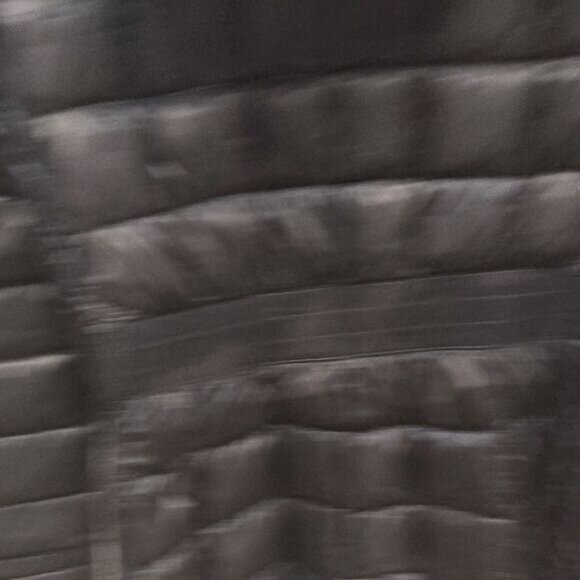 Vince Camuto Black Quilted Puffer Jacket with Hood - Picture 4 of 7